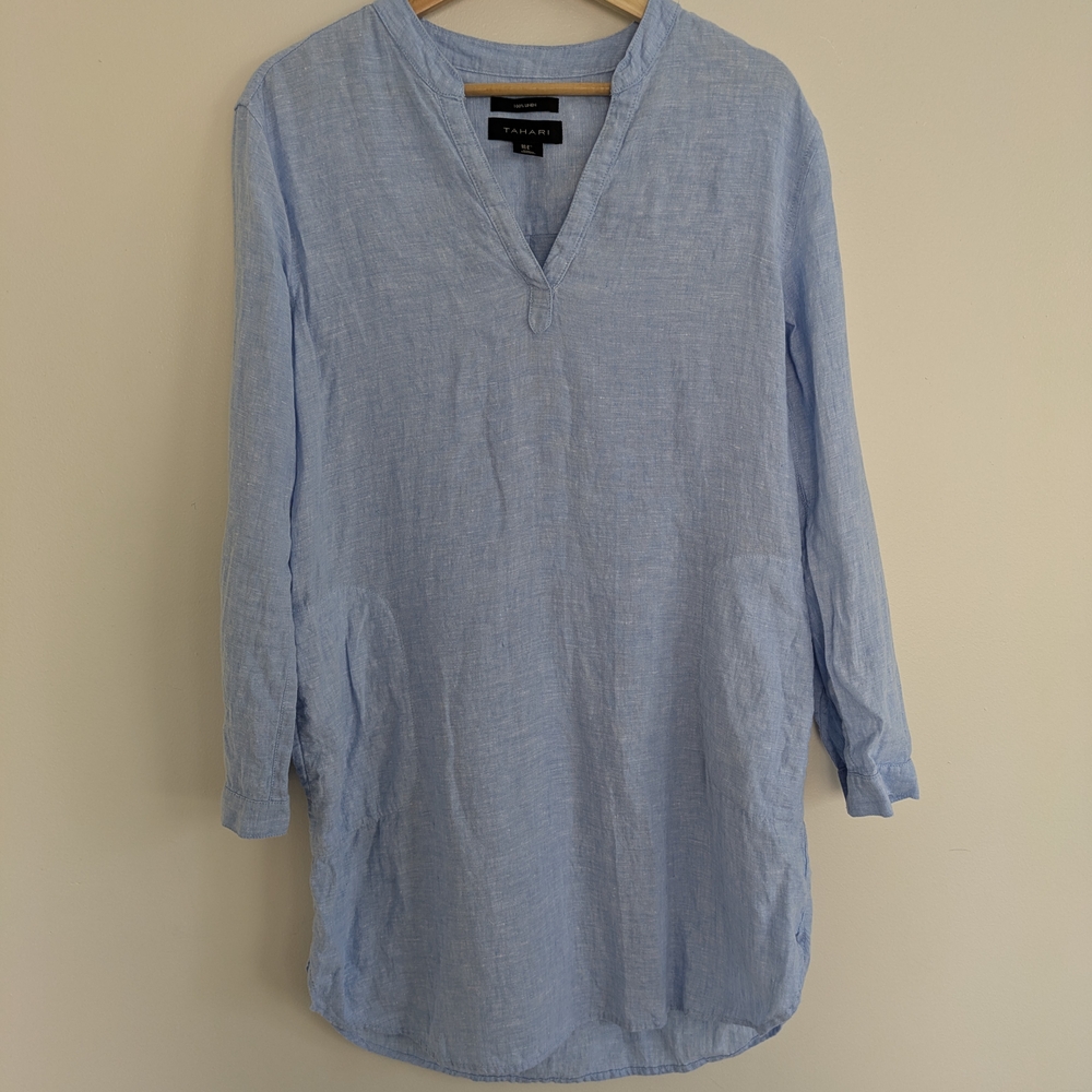 Tahari Light Blue Women's Dress